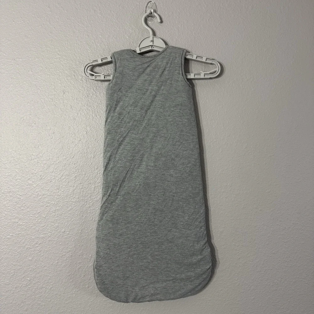Mosebears 2.5 TOG Baby‎ 0-6 Months Gray Bamboo Sleep Sack Wearable Blanket